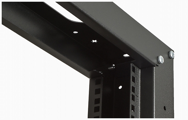 CCD ST-47U-1M-K-Ch Single-Frame Telecommunication Rack, Black (complete) внешний вид 4