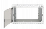 CCD ShT-NSr-6U-600-350-S  19", 6U (600x350) Wall Mount Dismountable Telecommunication Cabinet, Glass Door внешний вид 3