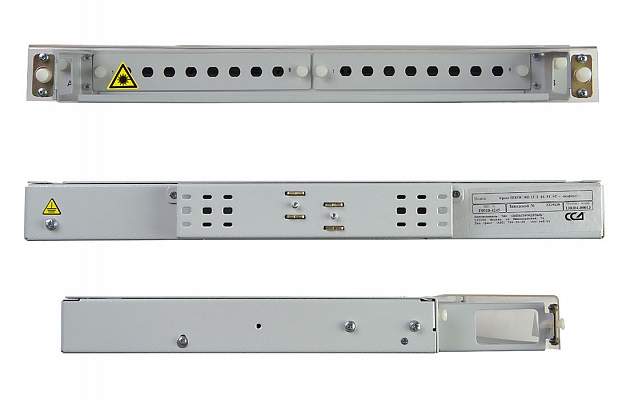 CCD ShKOS-VP-1U/2-16FC/ST Patch Panel (w/o Pigtails, Adapters) внешний вид 7