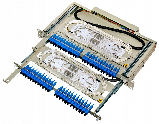 CCD SHKOS-2V-1U/2-48SC-48SC/SM-48SC/UPC ODF Patch Panel, Full Set