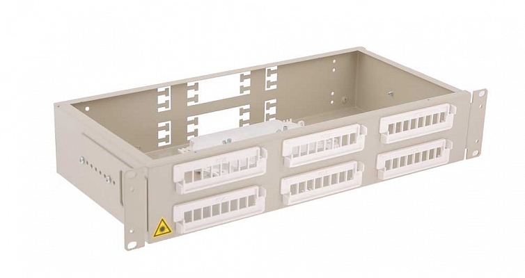CCD SHKOS-L-2U/4-48FC/ST/SC/LC Patch Panel (w/o Pigtails, Adapters)