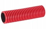 PR15.0235 Труба гофрированная двустенная ПНД гибкая тип 450 (SN18) с/з красная д63 (20м/уп) Промрукав внешний вид 1