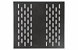 CCD PS-75U-Ch Reinforced Perforated Stationary Shelf (750 mm x 490 mm), Black внешний вид 4