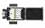 Муфта-кросс МКО-Ш1/С09-2PLC4-SC/APC-10SC-10SC/APC-2SC/APC ССД внешний вид 3