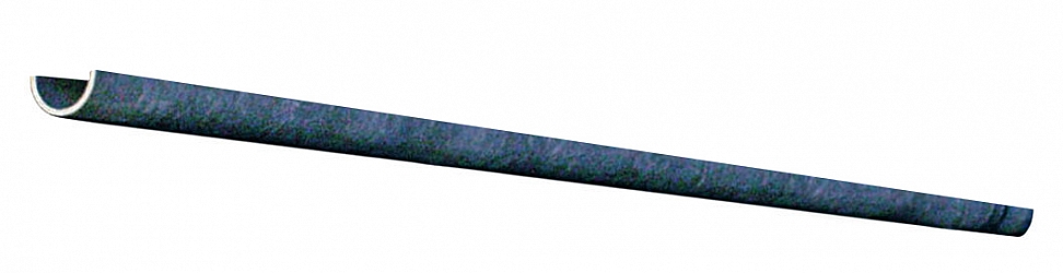 Труба хризотилцементная (асбестоцементная) 100мм  L=3,95п.м с продольной резкой на 2 части ССД внешний вид 2