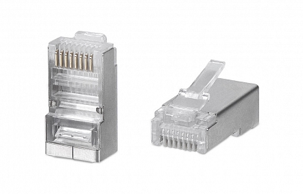 WRline WR-8P8C-5E-SH Коннектор RJ-45 под витую пар...