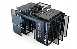 Двери для систем коридора раздвижные 42U (900x1200), для шкафов серверных ЦОД, ШТ-НП-СЦД-42U, СЦД-Д-42U-900-1200 комплект, RAL9005 внешний вид 1