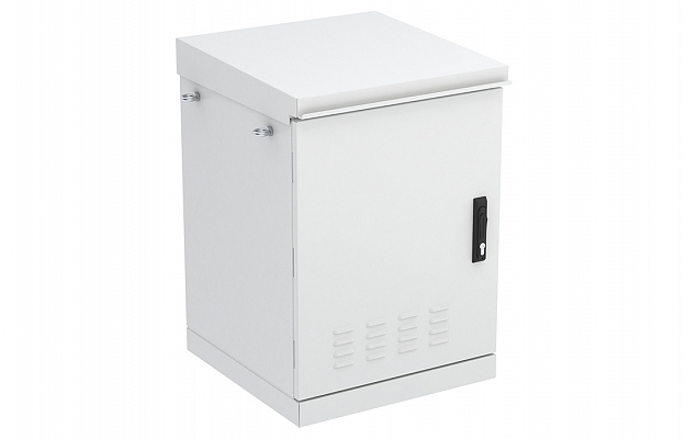 Шкаф климатический телекоммуникационный напольный 19",12U(600x600) ШКТ-НП-12U-600-600 ССД внешний вид 1