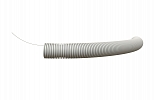 Hyperline FIC-СFPL-PVC-25 Труба ПВХ гофрир. лёгкая, d 25 с зондом, 50м.п., цвет серый внешний вид 3