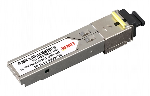 SFP WDM 1.25G Tx1550/Rx1310 3km SC DDM внешний вид 2