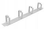 Органайзер кабельный горизонтальный 4 кольца ОКГ-19"-1U ССД внешний вид 3