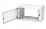Шкаф телекоммуникационный настенный разборный 19”,6U(600x650), ШТ-НСр-6U-600-650-П дверь перфорированная ССД внешний вид 3