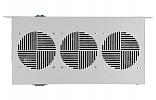 Вентиляторный модуль , 3 вентилятора с термодатчиком 35С ВМ-3-19"-Ш со шнуром ССД внешний вид 3