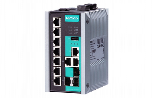 Moxa EDS-510E-3GTXSFP-T Switch внешний вид 3