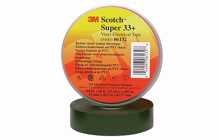 Scotch Super 33+ Лента изоляционная 25мм 33м