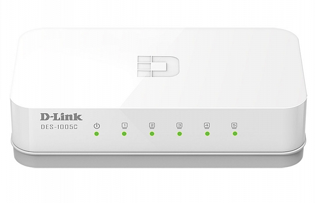 D-Link DES-1005C/A1A Switch внешний вид 1