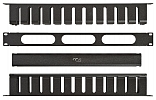 CCD OKGK-19"-1U-Ch 12 Slots Horizontal Cable Organizer with Cover, Black внешний вид 4