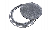 Люк тип ТМР "С-250" (К) 1-60 ГОСТ3634-99 с пазом под РТИ внешний вид 2
