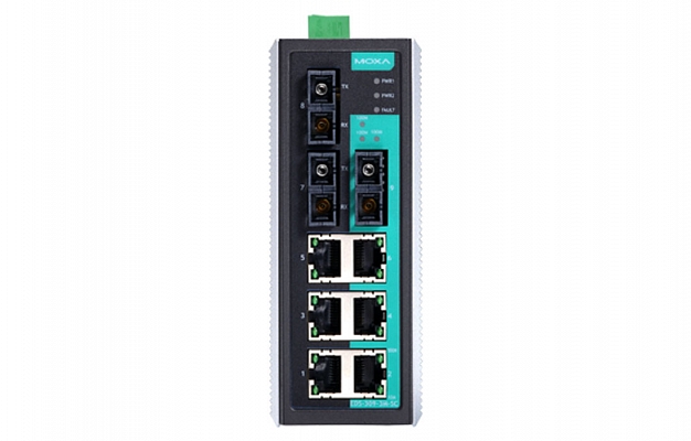 Moxa EDS-309-3M-SC Switch внешний вид 2