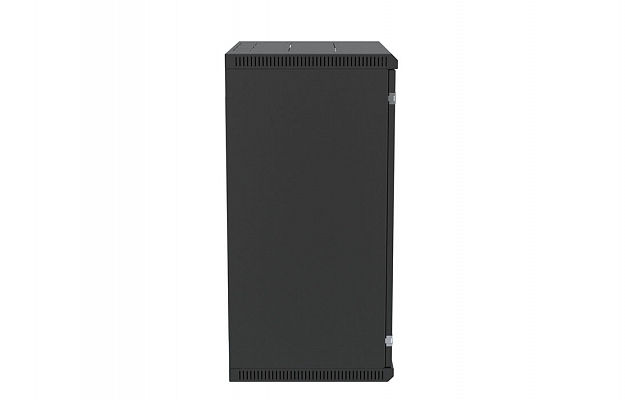 CCD ShT-NSr-18U-600-450-P-Ch  19", 18U (600x450) Wall Mount Dismountable Telecommunication Cabinet, Perforated Door, Black внешний вид 5