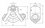 USK-12-16 Socket –Y-Clevis Link  внешний вид 3