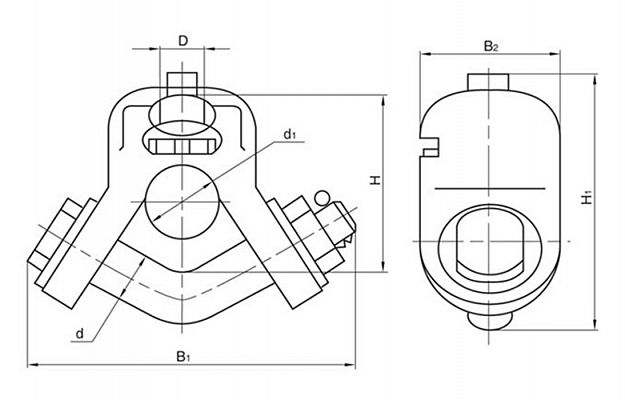 USK-12-16 Socket –Y-Clevis Link  внешний вид 3