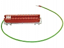 6089 2 108-01 Плинт заземления LSA Profil 2/34 LSA (красный)