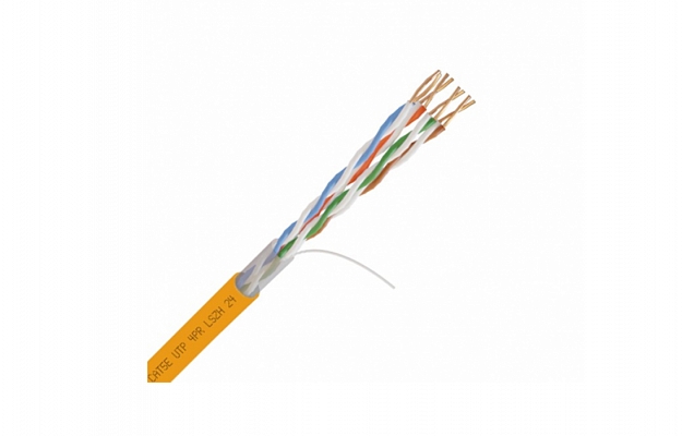 Витая пара UTP4 CAT5e LSZH-1134 (бухта 305м) Кабель информационный UTP4 категория 5Е, количество пар 4, для внутренней прокладки, неэкранированый, Тип оболочки LSZH