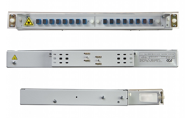 CCD ShKOS-VP-1U/2-16SC-16SC/SM-16SC/UPC Patch Panel внешний вид 7
