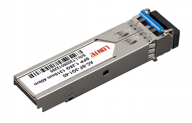 SFP 1.25G 1310nm 40km LC SMF Fiber Optic Transceiver внешний вид 2