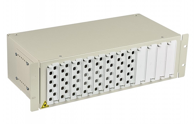 CCD SHKOS-L-3U/4-64FC/ST/SC/LC Patch Panel (w/o Pigtails, Adapters) внешний вид 3