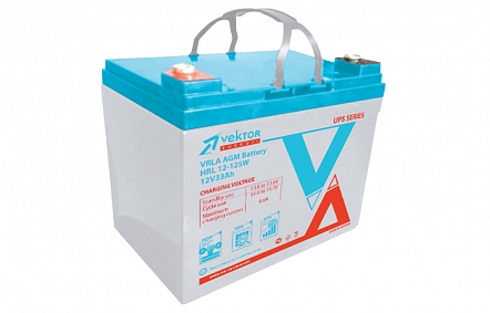 Аккумуляторная батарея Vektor HRL 12-125W