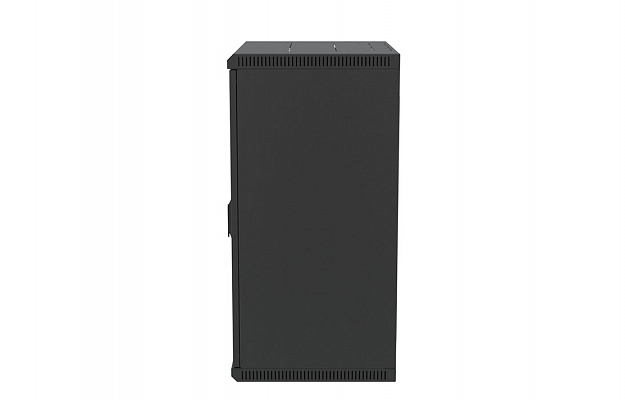 CCD ShT-NSr-18U-600-450-P-Ch  19", 18U (600x450) Wall Mount Dismountable Telecommunication Cabinet, Perforated Door, Black внешний вид 4