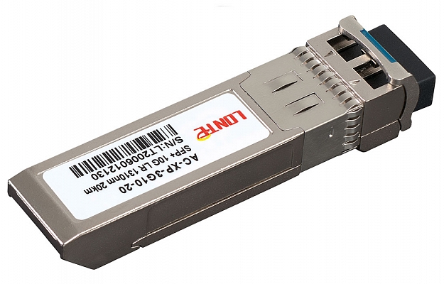 SFP+ 10G 1310nm 20km LC DDM SMF Fiber Optic Transceiver внешний вид 2