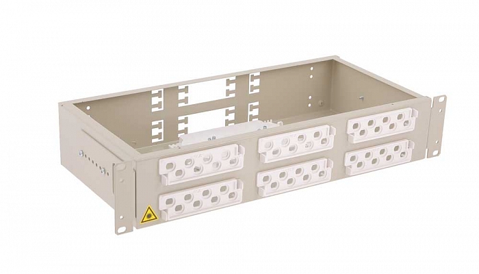 CCD SHKOS-L-2U/4-32FC/ST/SC/LC Patch Panel (w/o Pigtails, Adapters)