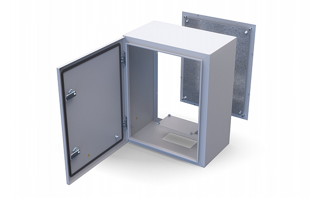 Шкаф электротехнический навесной ШЭН-500-400-250 внешний вид 2