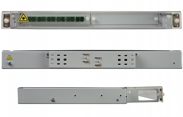 CCD ShKOS-VP-1U/2-12SC-12SC/APC-12SC/APC Patch Panel внешний вид 7