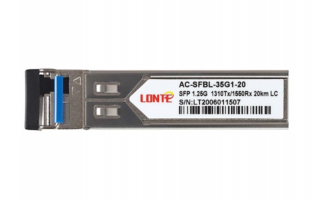 SFP WDM 1.25G Tx1310/Rx1550 20km LC DDM Fiber Optic Transceiver внешний вид 3