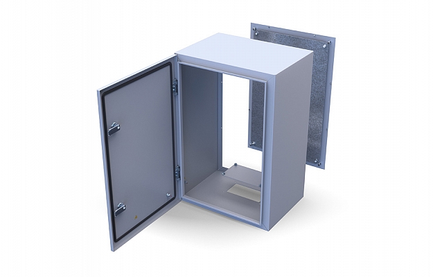 Шкаф электротехнический навесной ШЭН-600-400-210 внешний вид 2