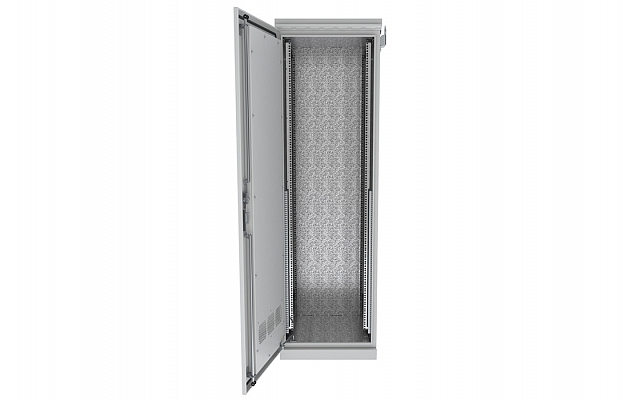 Шкаф климатический телекоммуникационный напольный 19",42U(600x600) ШКТ-НП-42U-600-600 ССД внешний вид 3