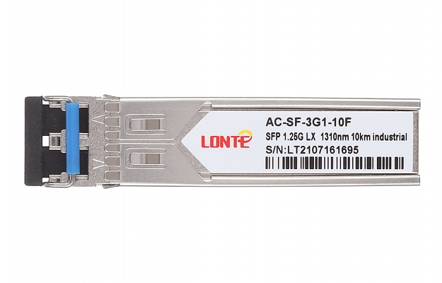 Оптический трансивер SFP 1.25G 1310nm 10km LC SMF DDM, industrial внешний вид 2