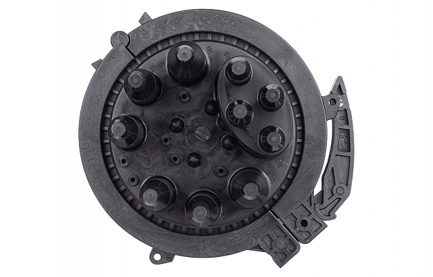Муфта-кросс МКО-Г3/СМ6-1PLC4-SC/APC-20SC-5SC/APC-1SC/APC ССД внешний вид 8