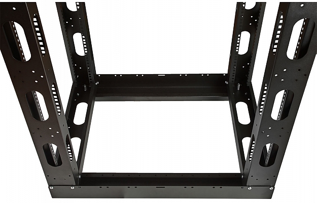 CCD ST-47U-2M-K-Ch Dual-Frame Telecommunication Rack, Black (complete) внешний вид 5