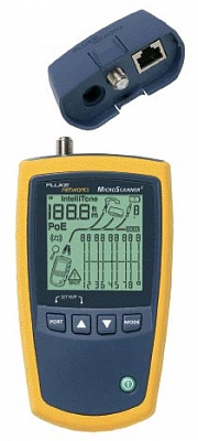 Fluke Networks MS2-KIT, расширенный комплект кабельного тестера MicroScanner 2 внешний вид 3