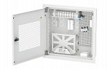 CCD ShT-NSs Apartment Built-In Telecommunication Cabinet, Radio- Transparent Door, 2+1 patch cords, 1х3 splitter внешний вид 2