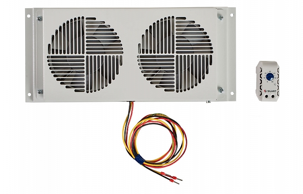 Вентиляционная панель для ШАН-М/Н 19’’ без шнура питания ВП-2ПТ с механическим термостатом ССД внешний вид 4