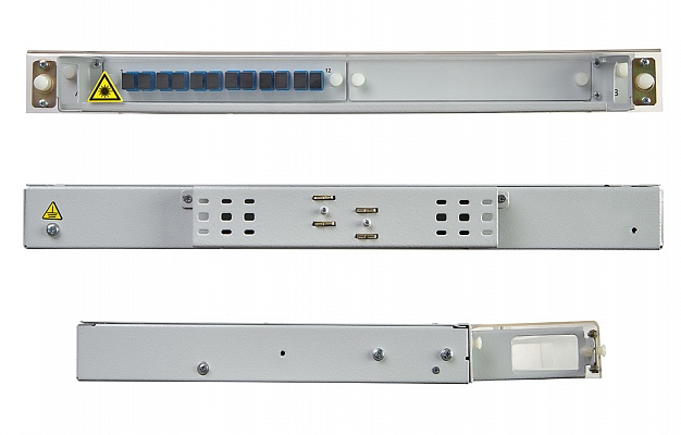 CCD ShKOS-VP-1U/2-12SC-12SC/SM-12SC/UPC Patch Panel внешний вид 7