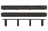Органайзер кабельный горизонтальный 4 кольца ОКГ-19"-1U-Ч черный ССД внешний вид 4