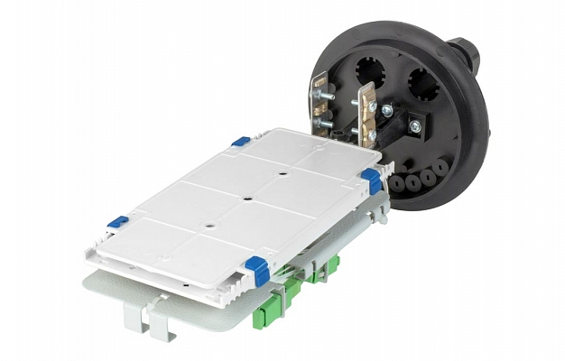 Муфта-кросс МКО-С6/С09-1PLC4-SC/APC-10SC-10SC/APC-2SC/APC ССД внешний вид 2