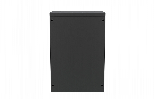 CCD ShT-NSr-18U-600-450-S-Ch  19", 18U (600x450) Wall Mount Dismountable Telecommunication Cabinet, Glass Door, Black внешний вид 3